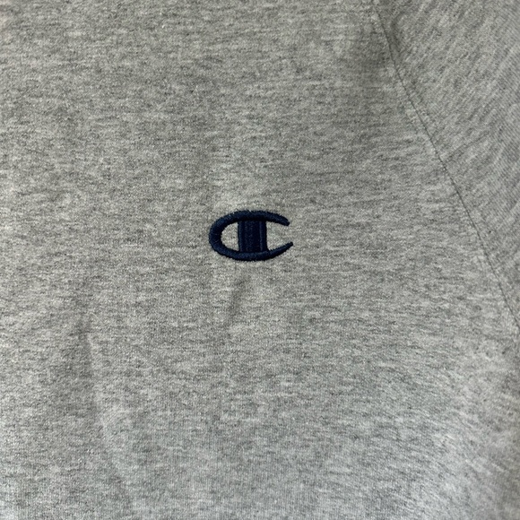 Champion Heather Gray Athletic Sweatshirt - Picture 2 of 4